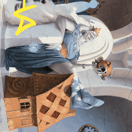 Beluna Grandsquall Art Card (Gold-Stamped Signature) [Wilds of Eldraine Art Series]