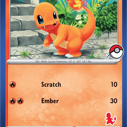 Charmander (Blue Border) [My First Battle]