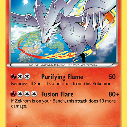 Reshiram (17/116) [Black & White: Plasma Freeze]