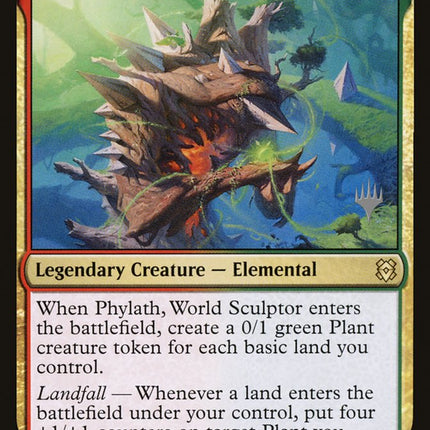 Phylath, World Sculptor (Promo Pack) [Zendikar Rising Promos]