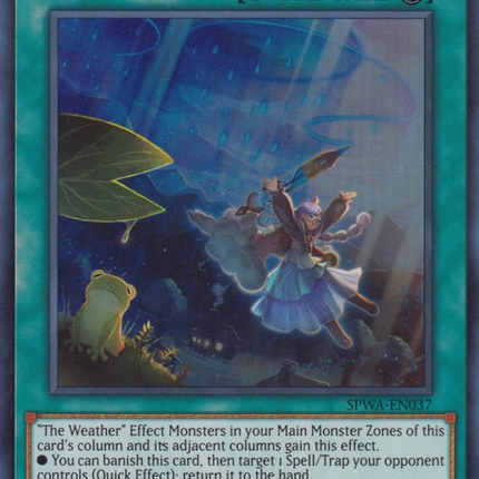 The Weather Rainy Canvas [SPWA-EN037] Super Rare
