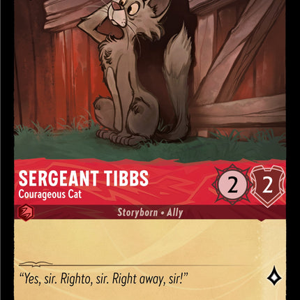 Sergeant Tibbs - Courageous Cat (124/204) [The First Chapter]