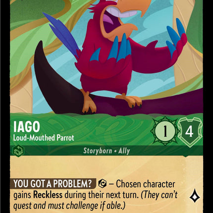 Iago - Loud-Mouthed Parrot (80/204) [The First Chapter]