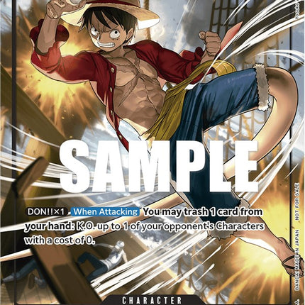 Monkey.D.Luffy (Pirates Party Vol. 3) [One Piece Promotion Cards]