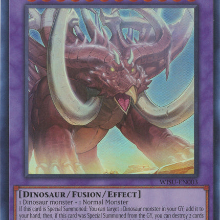 Transcendosaurus Gigantozowler [WISU-EN003] Super Rare