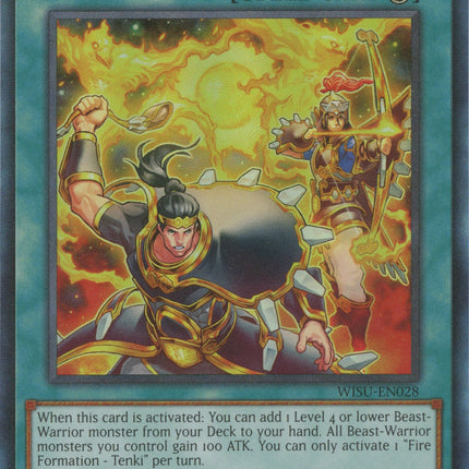 Fire Formation - Tenki [WISU-EN028] Collector's Rare