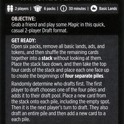 Winchester Draft (Magic Minigame) [Phyrexia: All Will Be One Minigame]