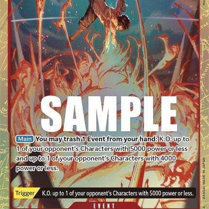 Fire Fist (Alternate Art) [Pillars of Strength]