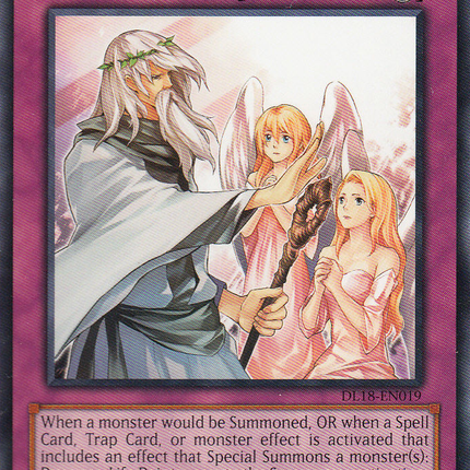 Solemn Warning (Purple) [DL18-EN019] Rare