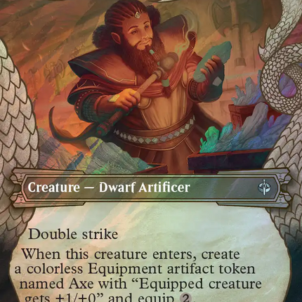 Iron Hills Blacksmith (Showcase) (Surge Foil) [The Hobbit]