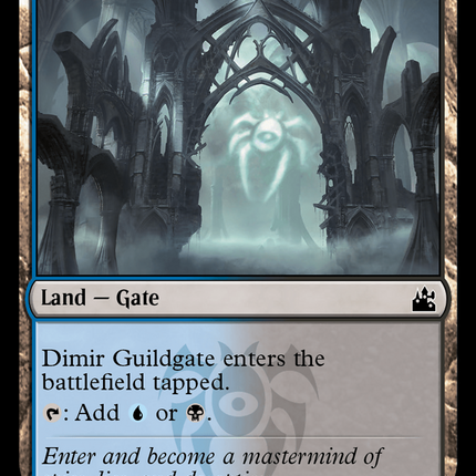 Dimir Guildgate [Ravnica Remastered]