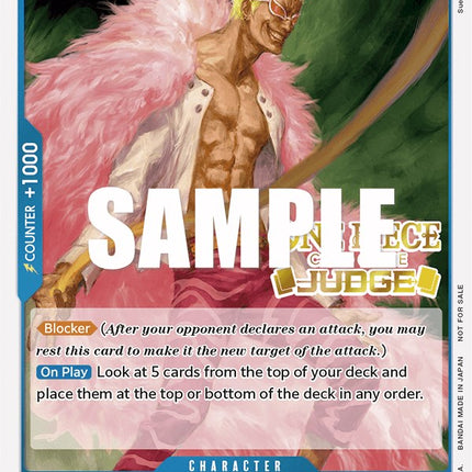Donquixote Doflamingo (Judge) [One Piece Promotion Cards]