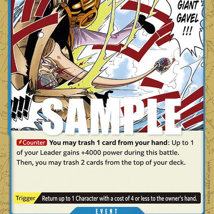 Gum-Gum Giant Gavel [Pillars of Strength]