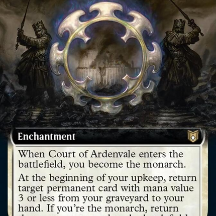 Court of Ardenvale (Extended Art) [Wilds of Eldraine Commander]