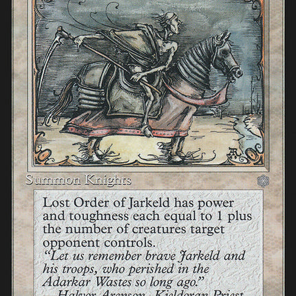 Lost Order of Jarkeld [Ice Age]