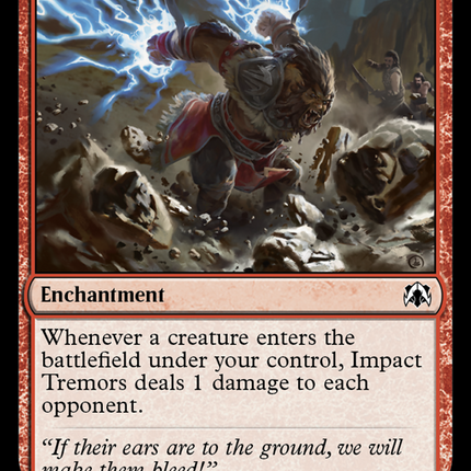 Impact Tremors [March of the Machine Commander]