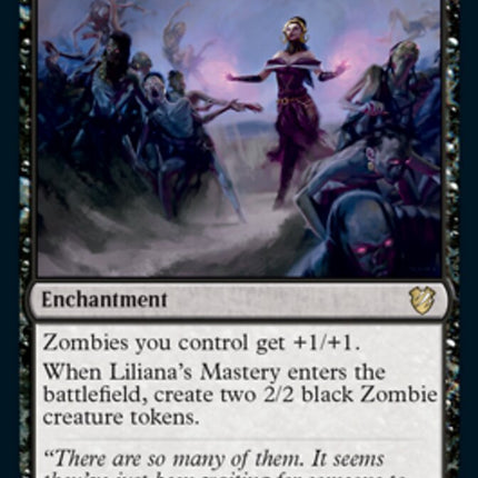 Liliana's Mastery [Innistrad: Midnight Hunt Commander]