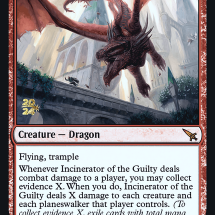 Incinerator of the Guilty [Murders at Karlov Manor Prerelease Promos]