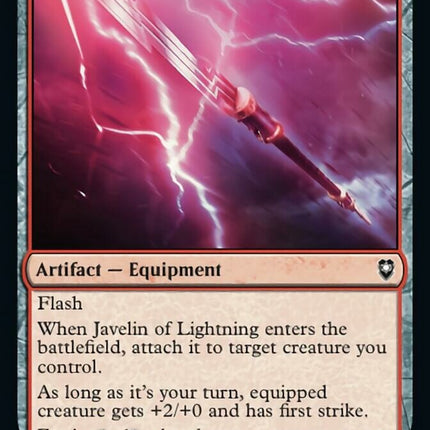 Javelin of Lightning [Commander Legends: Battle for Baldur's Gate]