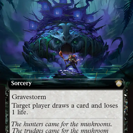Ominous Harvest (Extended Art) [Secrets of Strixhaven Commander]