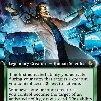 Professor Hojo (Extended Art) [FINAL FANTASY Commander]