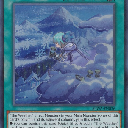 The Weather Snowy Canvas [SPWA-EN036] Super Rare