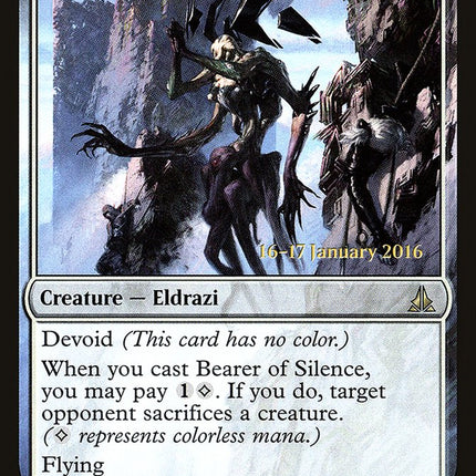 Bearer of Silence [Oath of the Gatewatch Prerelease Promos]