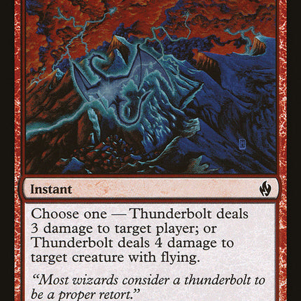 Thunderbolt [Premium Deck Series: Fire and Lightning]