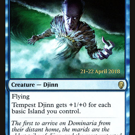 Tempest Djinn [Dominaria Prerelease Promos]