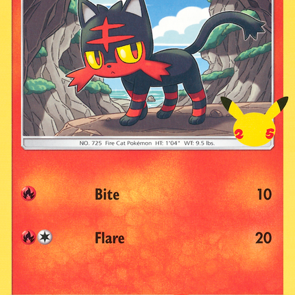 Litten (15/25) [McDonald's 25th Anniversary]