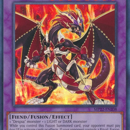 Masquerade the Blazing Dragon [MP22-EN208] Super Rare