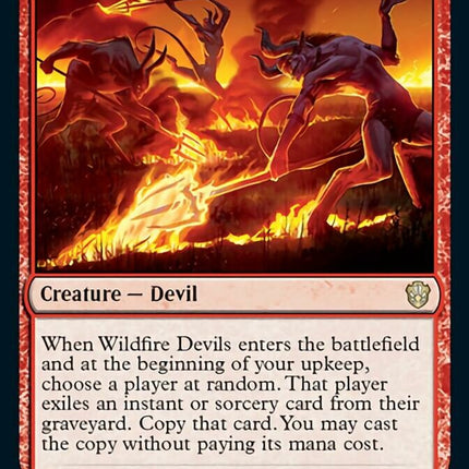 Wildfire Devils [Commander 2021]