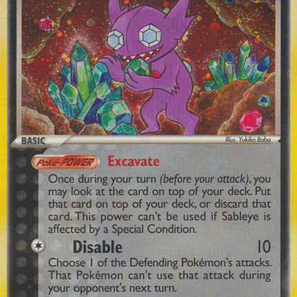 Sableye (10/100) [EX: Crystal Guardians]