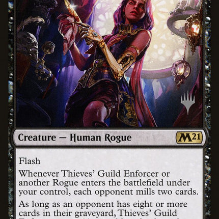 Thieves' Guild Enforcer (Promo Pack) [Core Set 2021 Promos]
