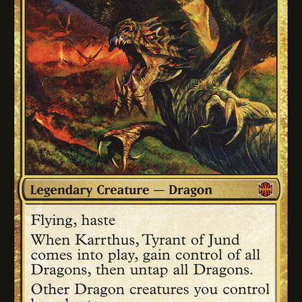 Karrthus, Tyrant of Jund [Alara Reborn]