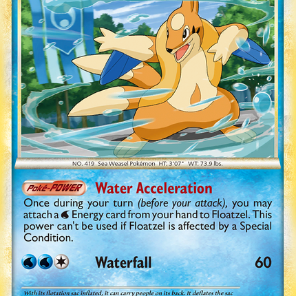 Floatzel (16/95) [HeartGold & SoulSilver: Unleashed]