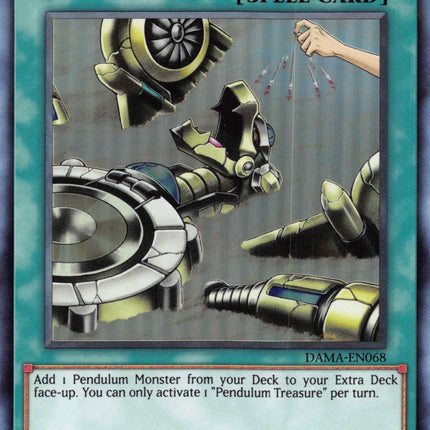 Pendulum Treasure [DAMA-EN068] Super Rare