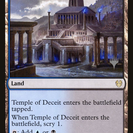 Temple of Deceit (Promo Pack) [Theros Beyond Death Promos]