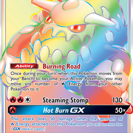 Heatran GX (238/236) [Sun & Moon: Unified Minds]