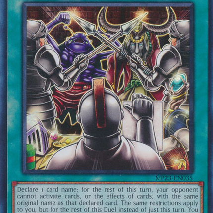 Sales Ban [MP23-EN035] Super Rare