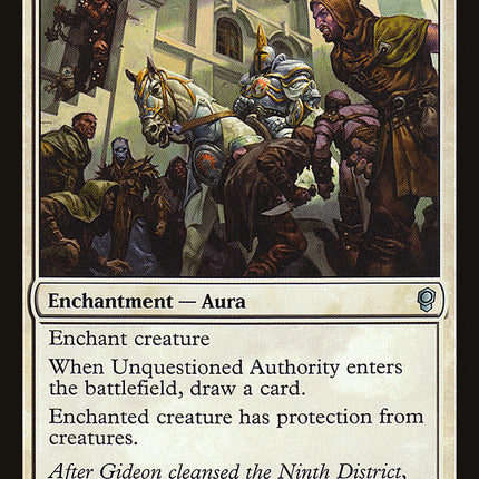 Unquestioned Authority [Conspiracy]