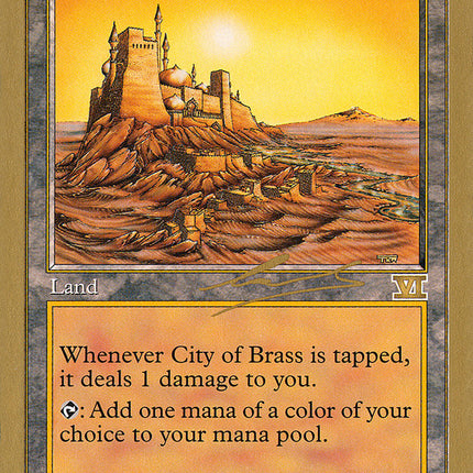 City of Brass (Nicolas Labarre) [World Championship Decks 2000]