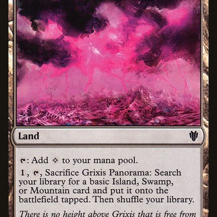 Grixis Panorama [Commander 2017]