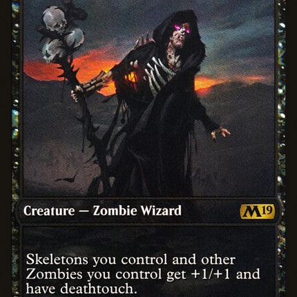 Death Baron (Convention) (Full Art) [Core Set 2019 Promos]
