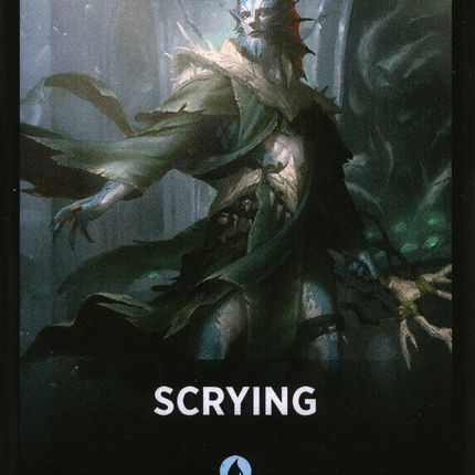 Scrying Theme Card [Jumpstart 2022 Front Cards]