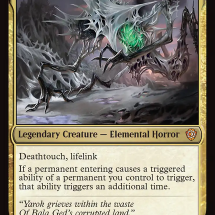Yarok, the Desecrated [Lorwyn Eclipsed Commander]