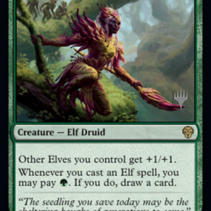 Leaf-Crowned Visionary (Promo Pack) [Dominaria United Promos]