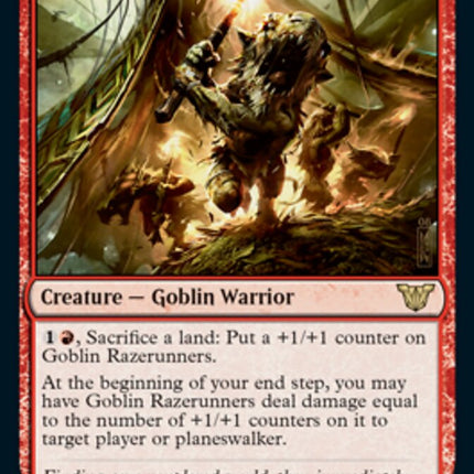 Goblin Razerunners [Kamigawa: Neon Dynasty Commander]