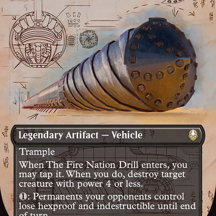 The Fire Nation Drill (Borderless) [Avatar: The Last Airbender]