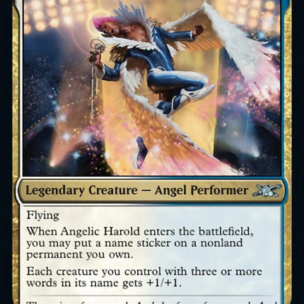 Angelic Harold (Galaxy Foil) [Unfinity]